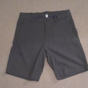 Grey lululemon mens commission shorts